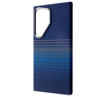 Чохол WAVE Gleam Case with Magnetic Ring Samsung Galaxy S24 Ultra blue stripes 2003000252606