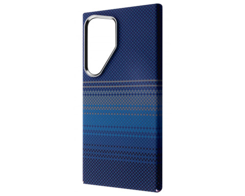 Чохол WAVE Gleam Case with Magnetic Ring Samsung Galaxy S24 Ultra blue stripes 2003000252606