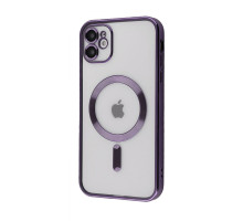 Чохол Metal Matte Case with Magnetic Ring iPhone 11 deep purple 2001001777746