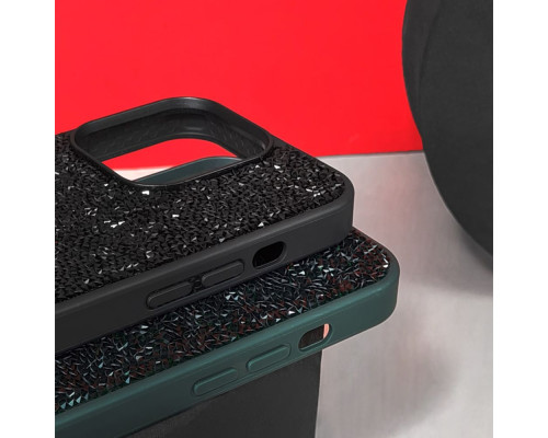 Чохол Bling World Rock Diamond (TPU) iPhone 14 Plus/15 Plus sunset gold