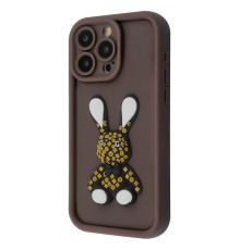 Чохол Pretty Things Case iPhone 12 Pro Max brown/rabbit