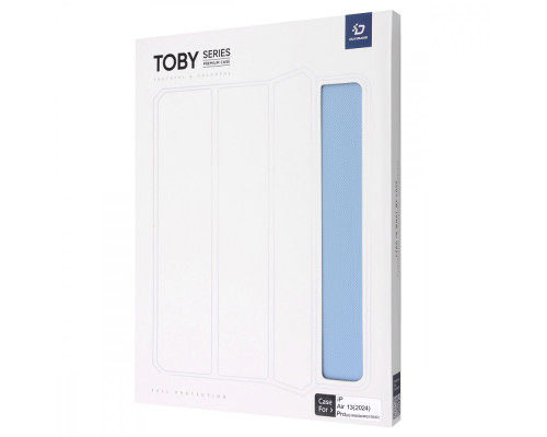 Чохол Dux Ducis Toby Series iPad Air 6 13" (2024/2025) / Pro 12.9" (2018/2020/2021/2022) (With Apple Pencil Holder) pink 2001001977283