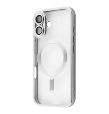 Чохол Metal Matte Case with Magnetic Ring iPhone 16 white 2003000183733