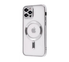 Чохол Metal Matte Case with Magnetic Ring iPhone 12 Pro silver 2001001777609