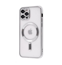 Чохол Metal Matte Case with Magnetic Ring iPhone 12 Pro silver 2001001777609