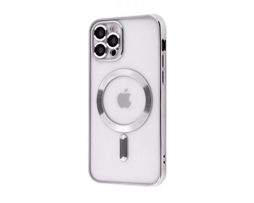 Чохол Metal Matte Case with Magnetic Ring iPhone 12 Pro silver 2001001777609