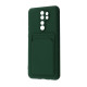 Чохол WAVE Colorful Pocket Xiaomi Redmi Note 8 Pro dark green