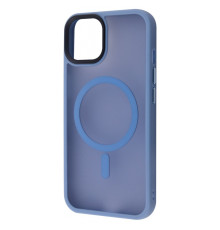 Чохол WAVE Matte Insane Case with Magnetic Ring iPhone 13 blue