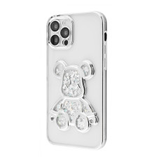 Чохол Shining Bear Case iPhone 12 Pro Max silver 2001000918560