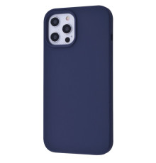 Чохол WAVE Full Silicone Cover iPhone 12/12 Pro dark blue
