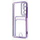 Чохол WAVE Metal Pocket Case Samsung Galaxy S24 Plus purple