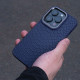 Чохол Kajsa Snake Pattern iPhone 14 Pro deep purple