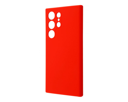 Чохол WAVE Full Silicone Cover Samsung Galaxy S23 Ultra red