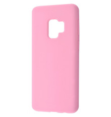 Чохол WAVE Full Silicone Cover Samsung Galaxy S9 (G960F) pink sand