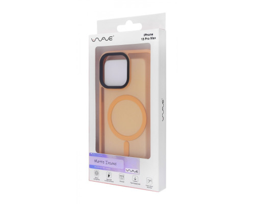 Чохол WAVE Matte Insane Case with Magnetic Ring iPhone 13 Pro Max orange 2001000979738