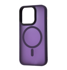 Чохол WAVE Matte Insane Case with Magnetic Ring iPhone 15 Pro Max deep purple