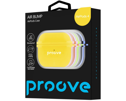 Чохол Proove Air Bump Case AirPods 4 orange 2003000247299 6901132601520