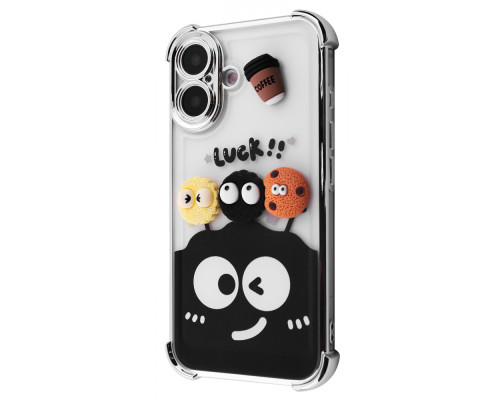 Чохол WAVE Winkie iPhone 16 silver/splash 2003000252330