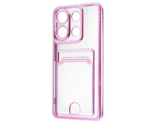 Чохол WAVE Metal Pocket Case Xiaomi Redmi Note 13 Pro 4G/Poco M6 Pro 4G pink