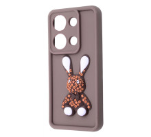 Чохол Pretty Things Case Xiaomi Redmi Note 13 Pro 4G/Poco M6 Pro 4G brown/rabbit