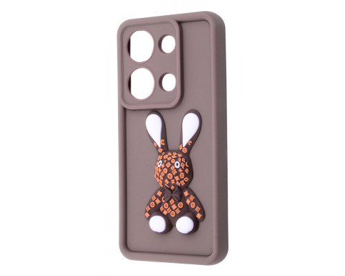 Чохол Pretty Things Case Xiaomi Redmi Note 13 Pro 4G/Poco M6 Pro 4G brown/rabbit