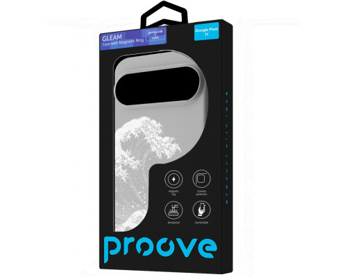 Чохол Proove Gleam Case with Magnetic Ring Google Pixel 11 white waves 2003000345759