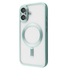 Чохол Metal Matte Case with Magnetic Ring iPhone 17 teal 2003000272956