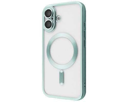 Чохол Metal Matte Case with Magnetic Ring iPhone 17 teal 2003000272956