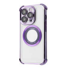 Чохол Glossy Case with Magnetic Ring iPhone 14 Pro purple