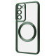 Чохол WAVE Metal Color Case with Magnetic Ring Samsung Galaxy S23 dark green