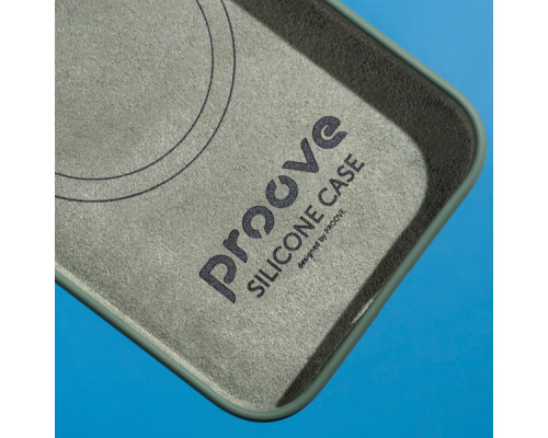 Чохол Proove Silicone Case with Magnetic Ring iPhone 15 Pro cypress 2001001946845 6901128779875