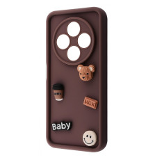Чохол Pretty Things Case Xiaomi Redmi 14C 4G/Poco C75 4G/Redmi A4 brown/bear 2003000173291
