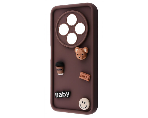 Чохол Pretty Things Case Xiaomi Redmi 14C 4G/Poco C75 4G/Redmi A4 brown/bear 2003000173291