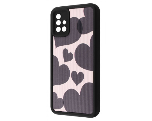Чохол WAVE Artfull Case Samsung Galaxy A51 (A515F) black hearts