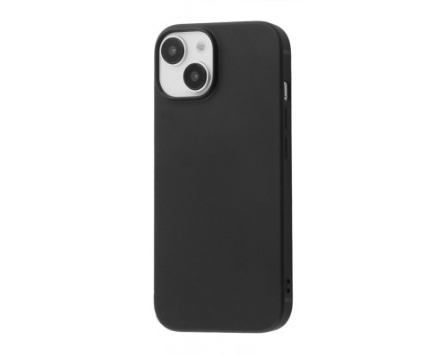 Чохол Силікон 0.5 mm Black Matt iPhone 15 black