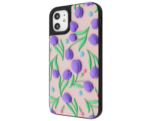 Чохол WAVE Doodle Case iPhone 11 flowers 2003000242843