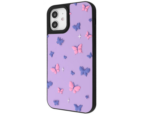 Чохол WAVE Doodle Case iPhone 12/12 Pro butterflies 2003000242911