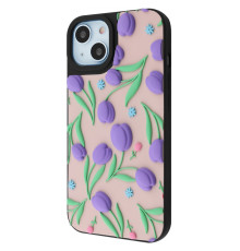Чохол WAVE Doodle Case iPhone 15 flowers 2003000243253
