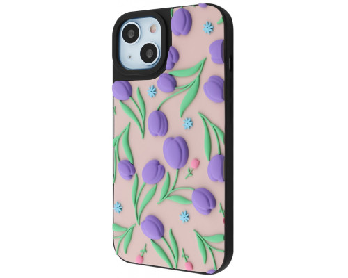 Чохол WAVE Doodle Case iPhone 15 flowers 2003000243253