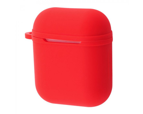 Чохол Silicone Shock-proof case for Airpods 1/2 red