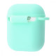 Чохол Silicone Shock-proof case for Airpods 1/2 red