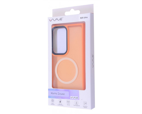 Чохол WAVE Matte Insane Case with Magnetic Ring Samsung Galaxy S23 Ultra midnight blue 2001001814793
