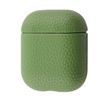 Чохол Leather Case AirPods 1/2 olive 2001001952082