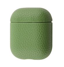 Чохол Leather Case AirPods 1/2 olive 2001001952082