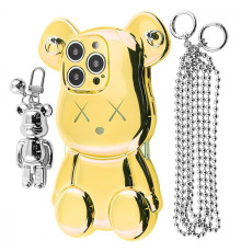 Чохол Teddy Bear Case with Strap iPhone 12 Pro Max gold 2001001958251
