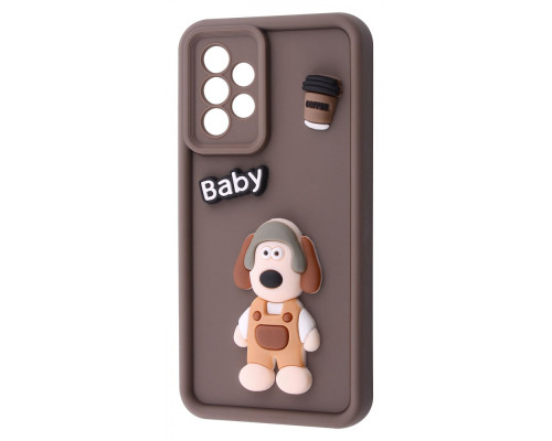 Чохол Pretty Things Case Samsung Galaxy A32 (A325F) brown/baby