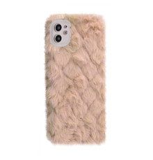 Чохол Fluffy Love Case iPhone 12 pink sand 2001001749286