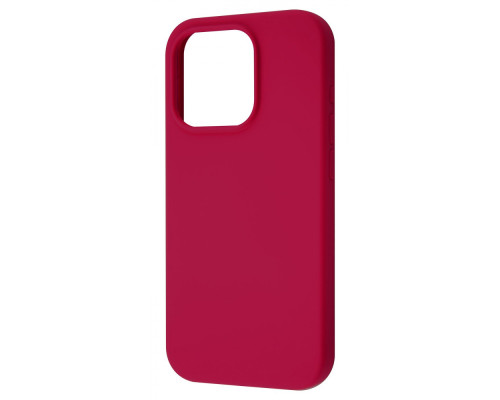 Чохол WAVE Full Silicone Cover iPhone 15 Pro Max rose red