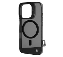 Чохол Kajsa Aluminium Shield with Magnetic Ring iPhone 16 Pro black smoke 2003000170764