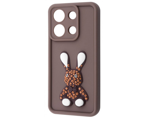 Чохол Pretty Things Case Xiaomi Redmi Note 13 4G brown/rabbit
